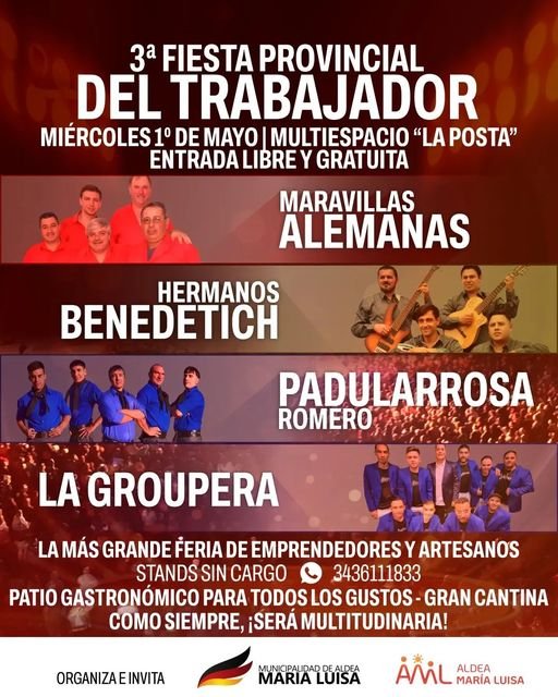 Grandes expectativas por la Fiesta del Trabajador en María Luisa