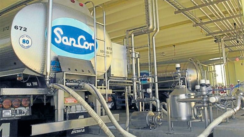 SanCor no pudo pagar un crédito y le rematarán más de 680.000 kilos de queso