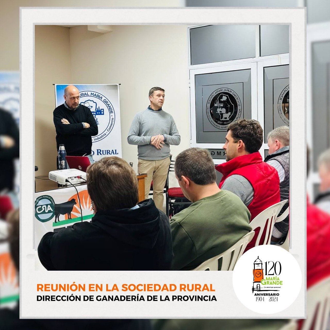 Encuentro en la Sociedad Rural de María Grande