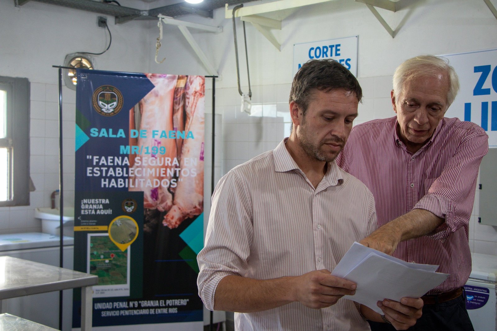 Productores ovinos faenan en el Penal de Gualeguaychú