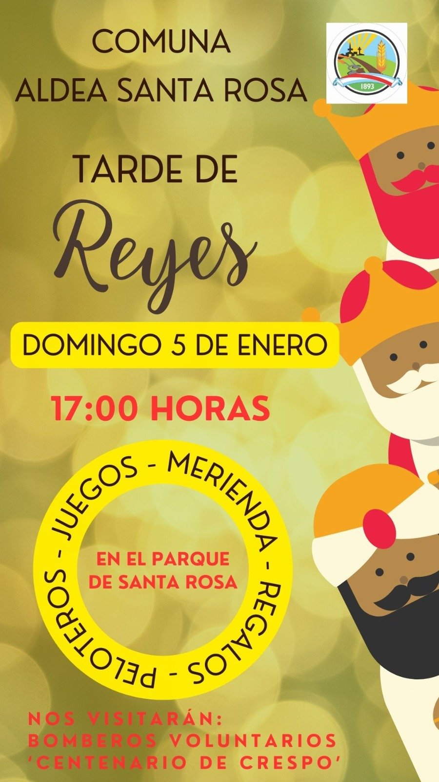 Los Reyes Magos llegan a Santa Rosa